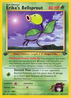 Kaart Erika's Bellsprout