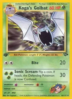 Kaart Koga's Golbat