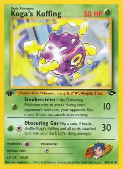 Kaart Koga's Koffing