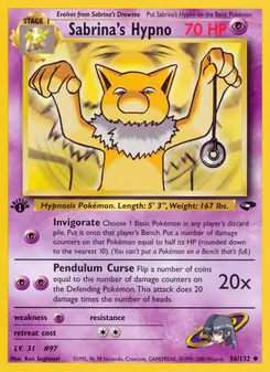 Kaart Sabrina's Hypno