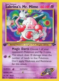 Kaart Sabrina's Mr. Mime