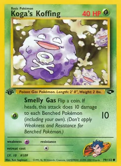 Kaart Koga's Koffing
