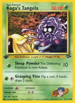 Kaart Koga's Tangela