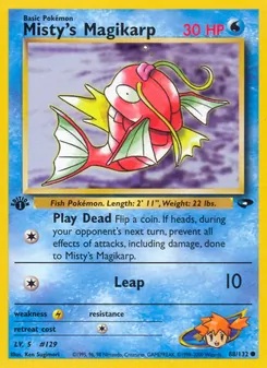 Kaart Misty's Magikarp