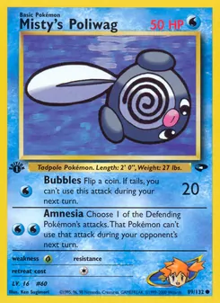 Kaart Misty's Poliwag