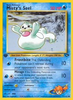 Kaart Misty's Seel