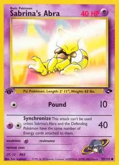 Kaart Sabrina's Abra