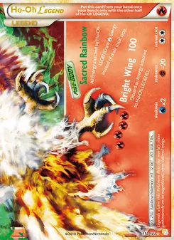 Kaart Ho-Oh LEGEND