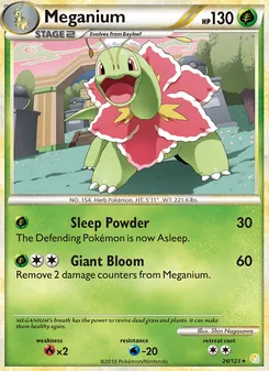 Kaart Meganium
