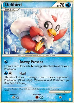 Kaart Delibird