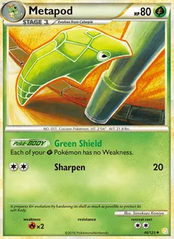 Kaart Metapod