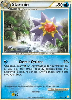 Kaart Starmie