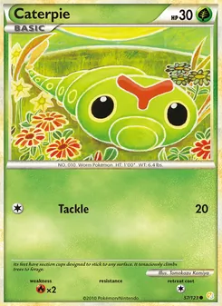 Kaart Caterpie