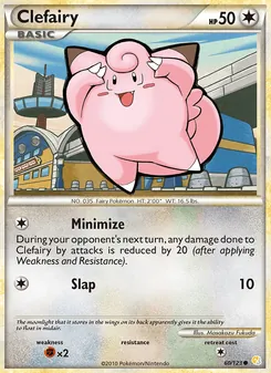 Kaart Clefairy