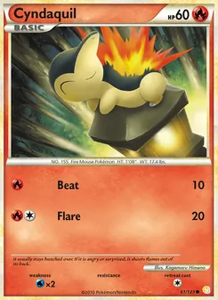 Kaart Cyndaquil