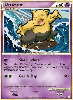 Kaart Drowzee