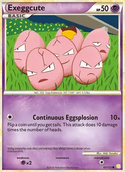 Kaart Exeggcute