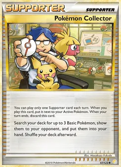 Kaart Pokémon Collector