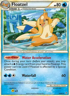 Kaart Floatzel