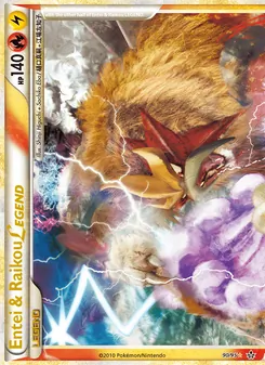 Kaart Entei & Raikou LEGEND