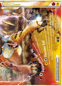 Kaart Entei & Raikou LEGEND