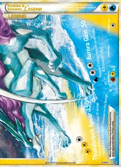 Kaart Raikou & Suicune LEGEND