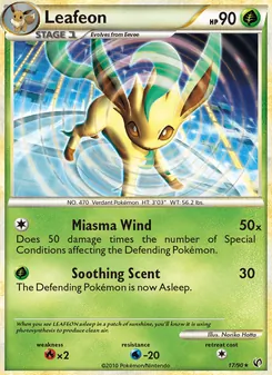 Kaart Leafeon