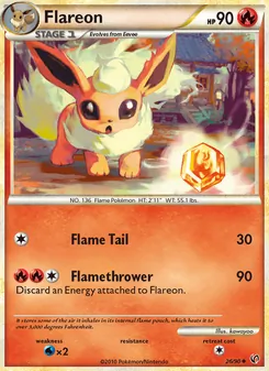 Kaart Flareon