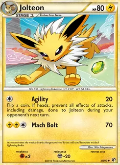 Kaart Jolteon
