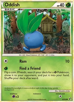 Kaart Oddish