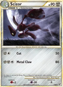 Kaart Scizor