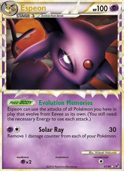 Kaart Espeon