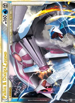 Kaart Palkia & Dialga LEGEND
