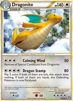Kaart Dragonite