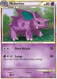 Kaart Nidorino