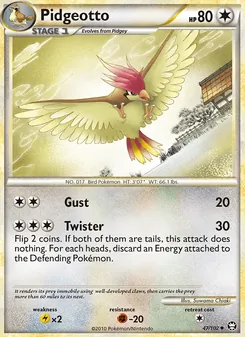 Kaart Pidgeotto