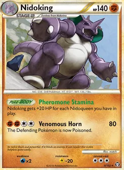 Kaart Nidoking
