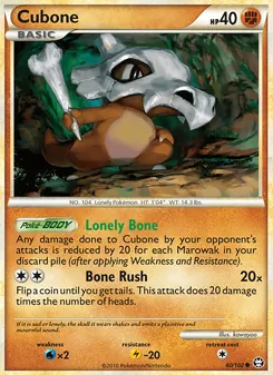 Kaart Cubone