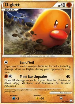 Kaart Diglett