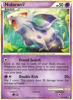 Kaart Nidoran ♀