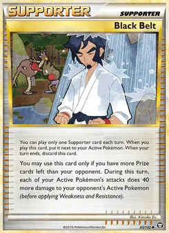 Kaart Black Belt