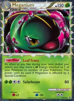 Kaart Meganium