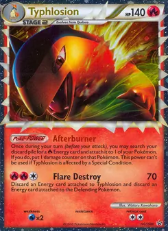 Kaart Typhlosion