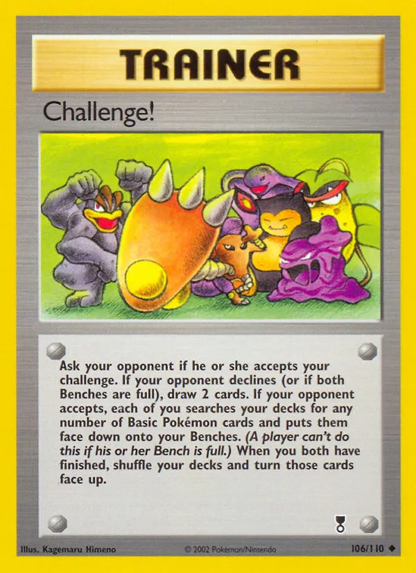 Pokémon-kaart Challenge!