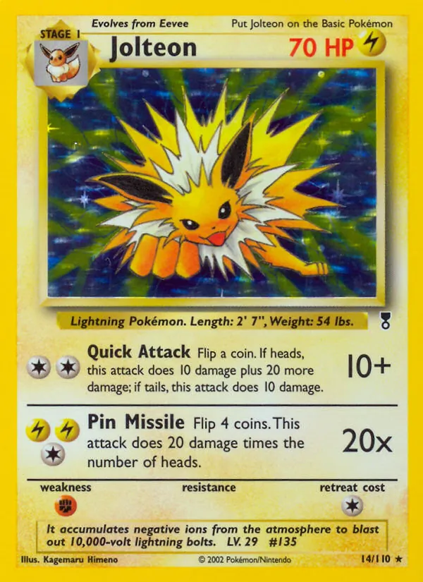 Pokémon card Jolteon