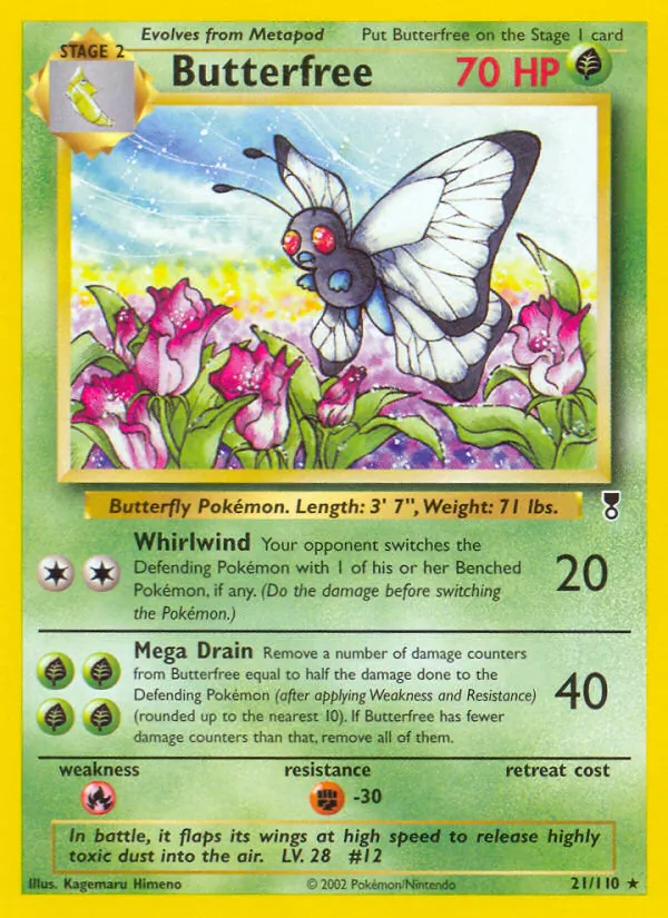 Pokémon-kaart Butterfree