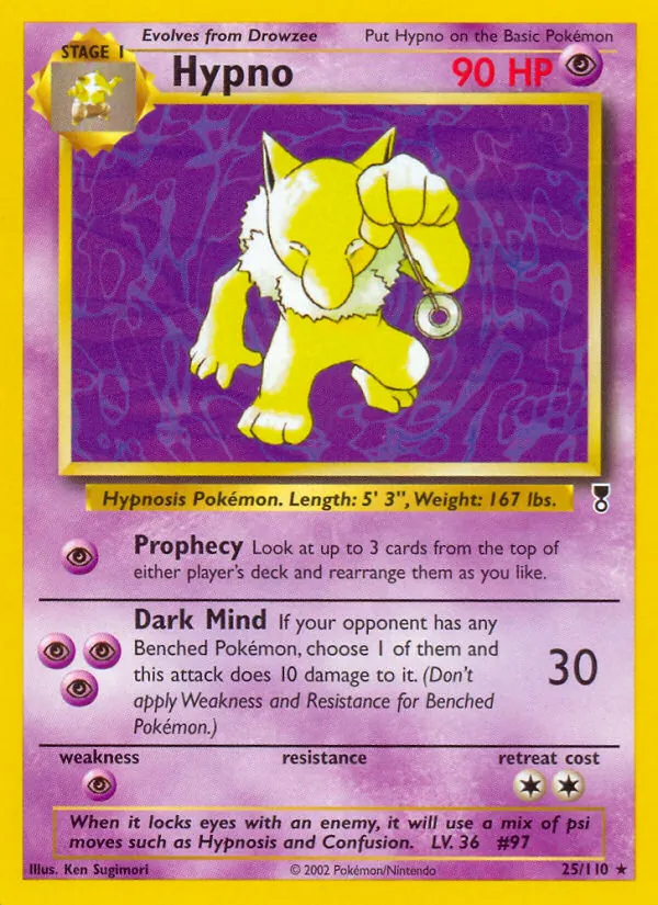 Pokémon card Hypno