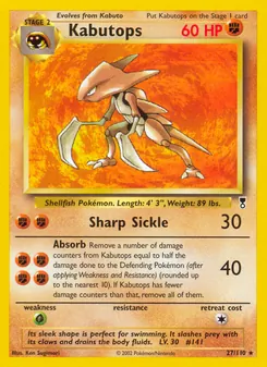 Kaart Kabutops