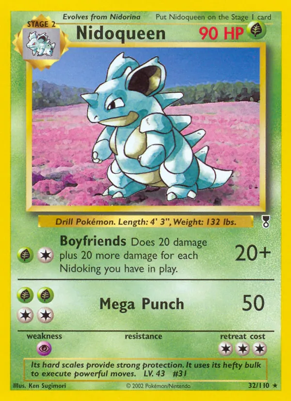 Pokémon-kaart Nidoqueen