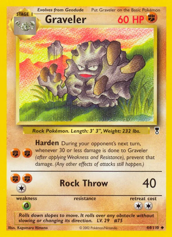 Pokémon card Graveler
